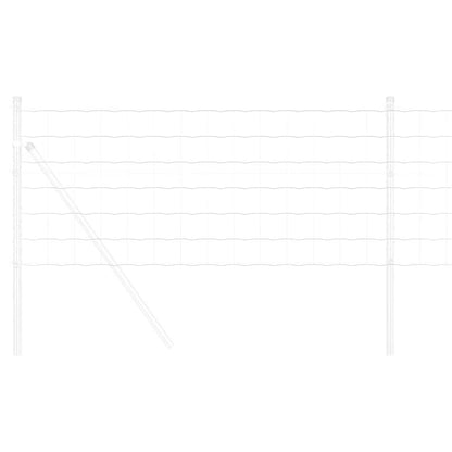 vidaXL Eurozaun 0,6 x 50 m PVC-beschichtetes Eisen