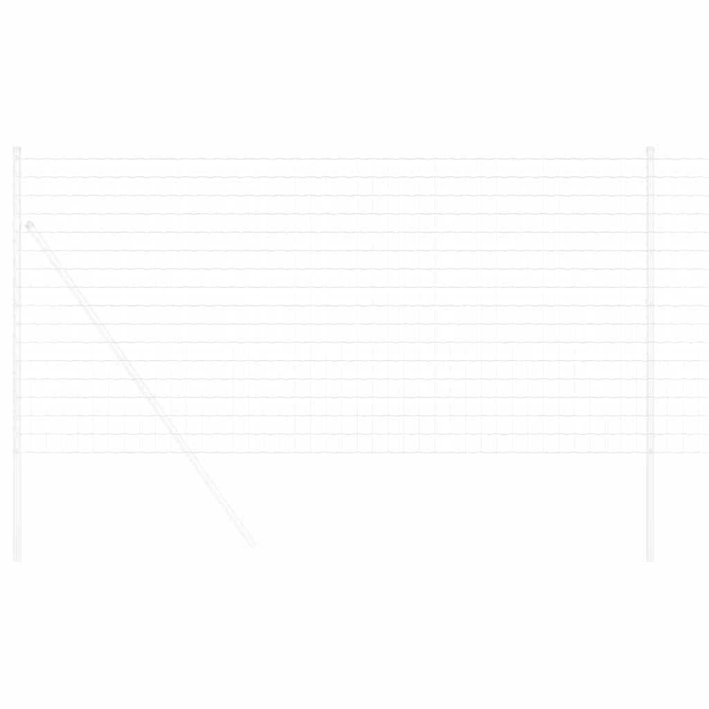 vidaXL Eurozaun 1 x 10 m PVC-beschichtetes Eisen
