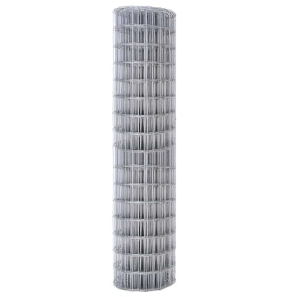 vidaXL Eurozaun 1 x 25 m PVC-beschichtetes Eisen