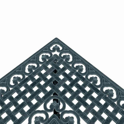 vidaXL Gartentisch Set 3 pcs Grün 80 x 80 x 75 cm Gussaluminium