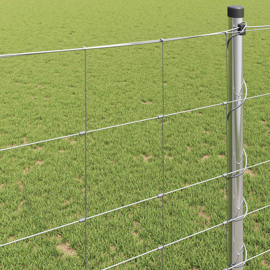 Wildzaun Feuerverzinkt 1000 x 120 x 0,18 cm Eisen