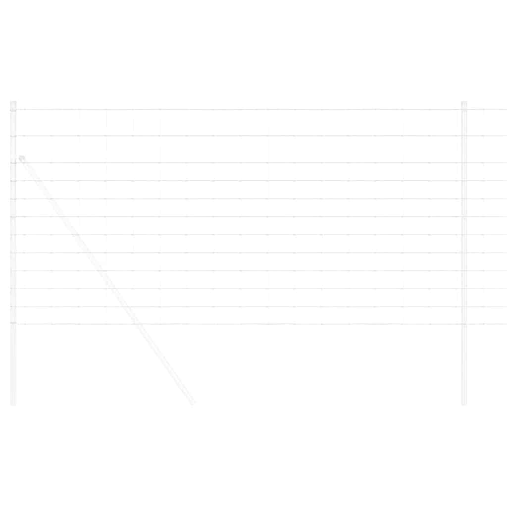 Wildzaun Feuerverzinkt 1000 x 120 x 0,18 cm Eisen