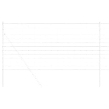 Wildzaun Feuerverzinkt 1000 x 120 x 0,18 cm Eisen