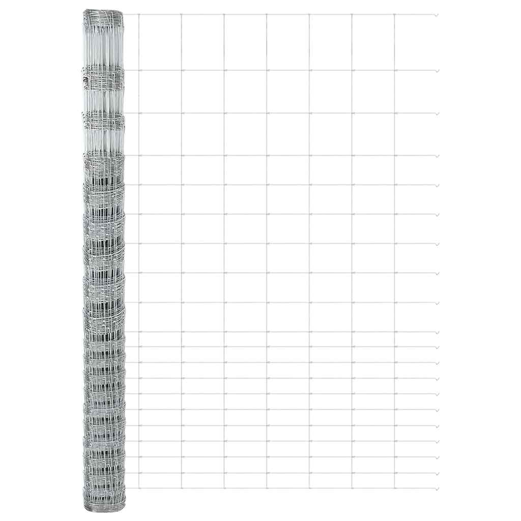 Wildzaun Feuerverzinkt 1000 x 160 x 0,18 cm Eisen