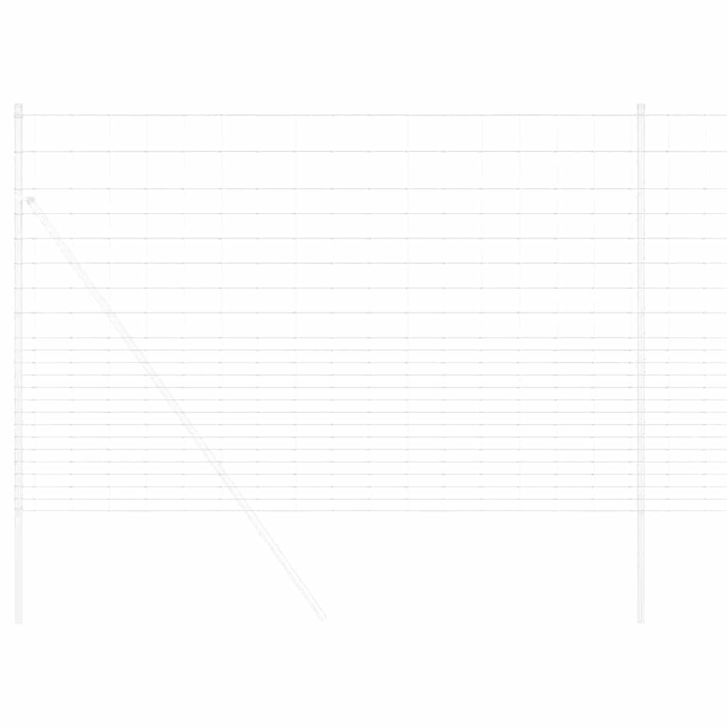 Wildzaun Feuerverzinkt 1000 x 150 x 0.18 cm Eisen