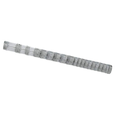 vidaXL Feldzaun Silber 25 x 1,6 m Verzinkter Stahl
