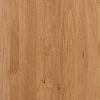 vidaXL Schreibtisch ASKIM Braun 95 x 40 x 75 cm Massives Kiefernholz