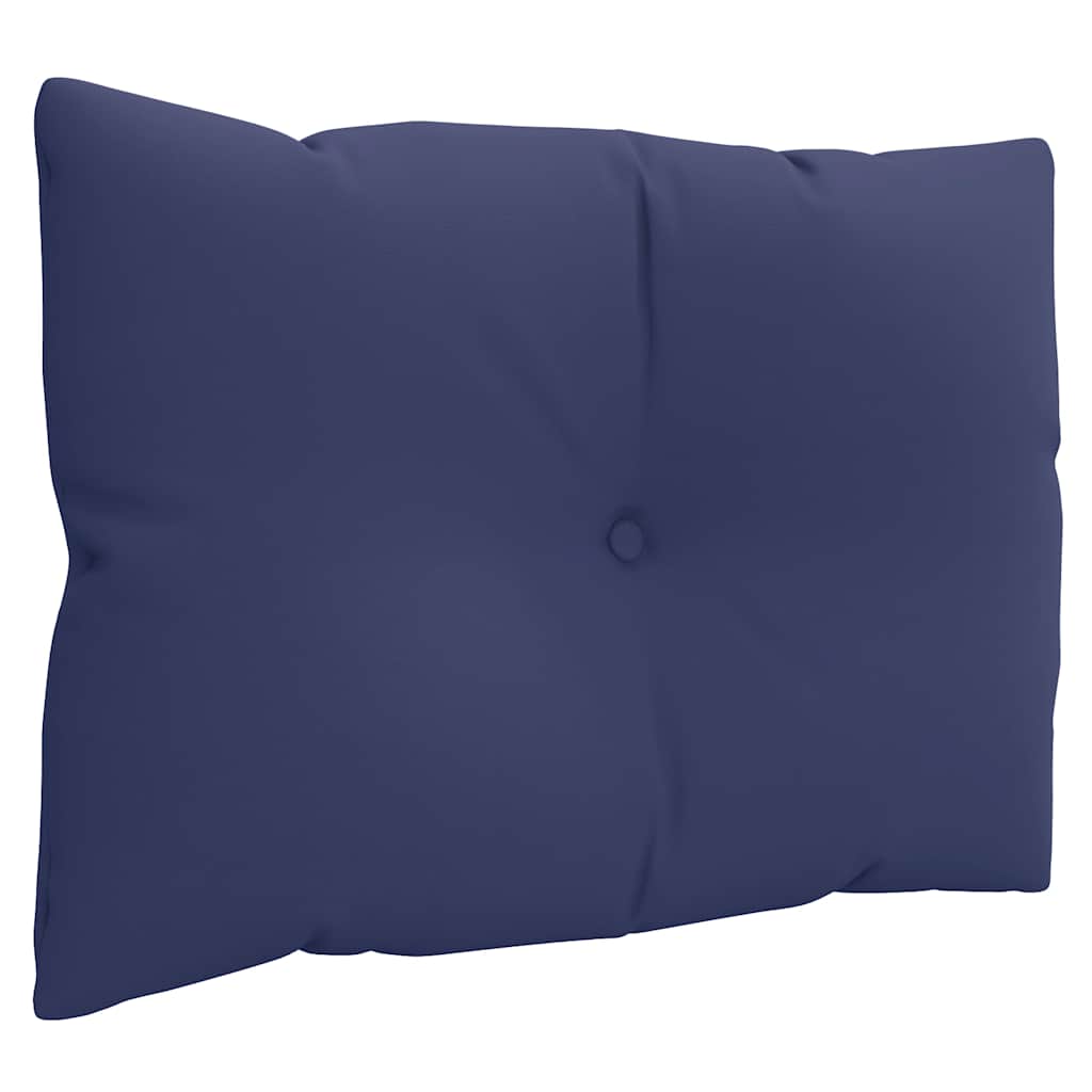 vidaXL Coussins de palette 3 pcs Bleu marine Tissu Oxford