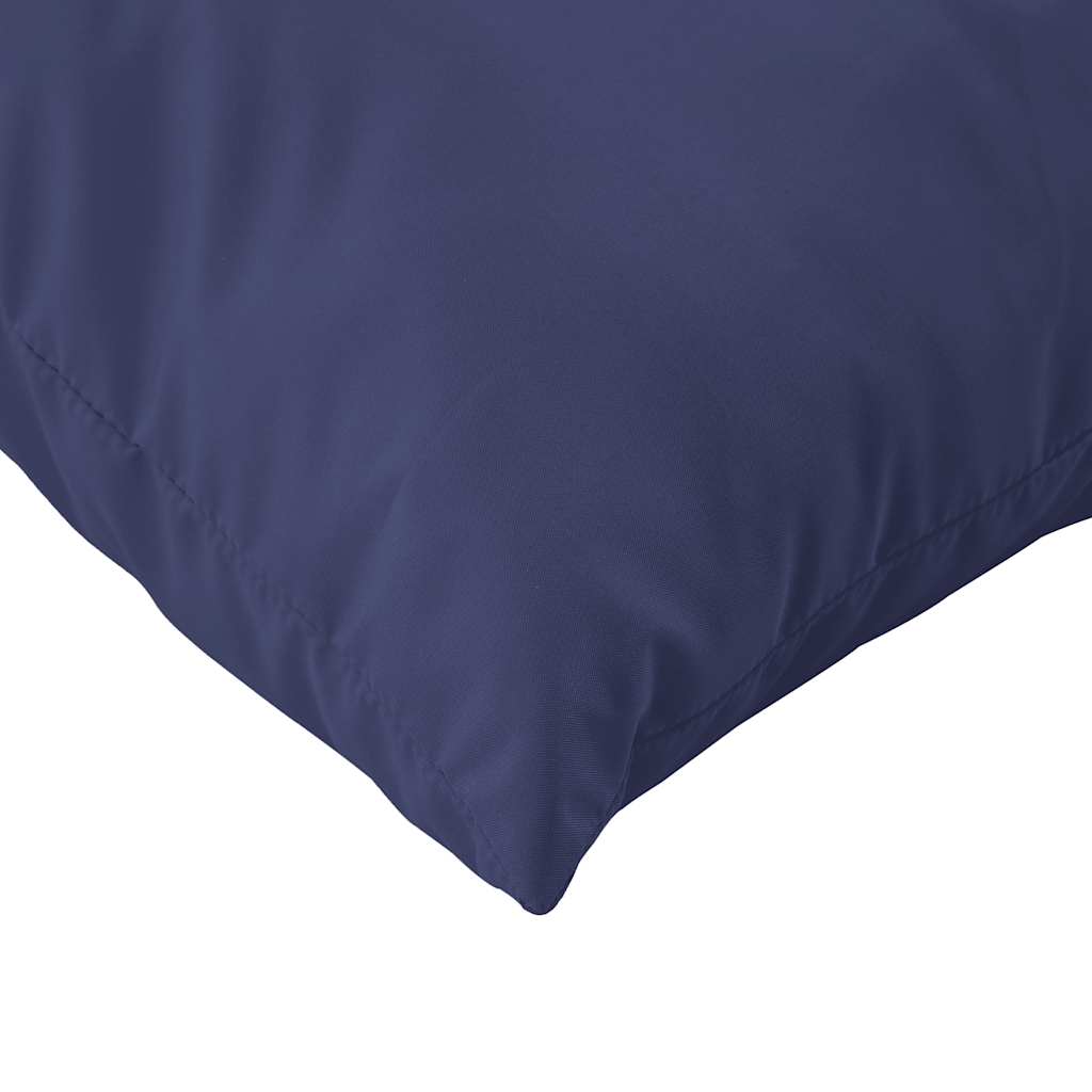 vidaXL Coussins de palette 3 pcs Bleu marine Tissu Oxford