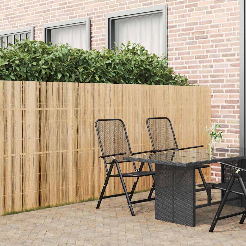 vidaXL Bambuszaun Braun 400 x 150 cm Bambus