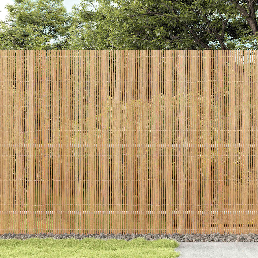 vidaXL Bambuszaun Braun 400 x 150 cm Bambus