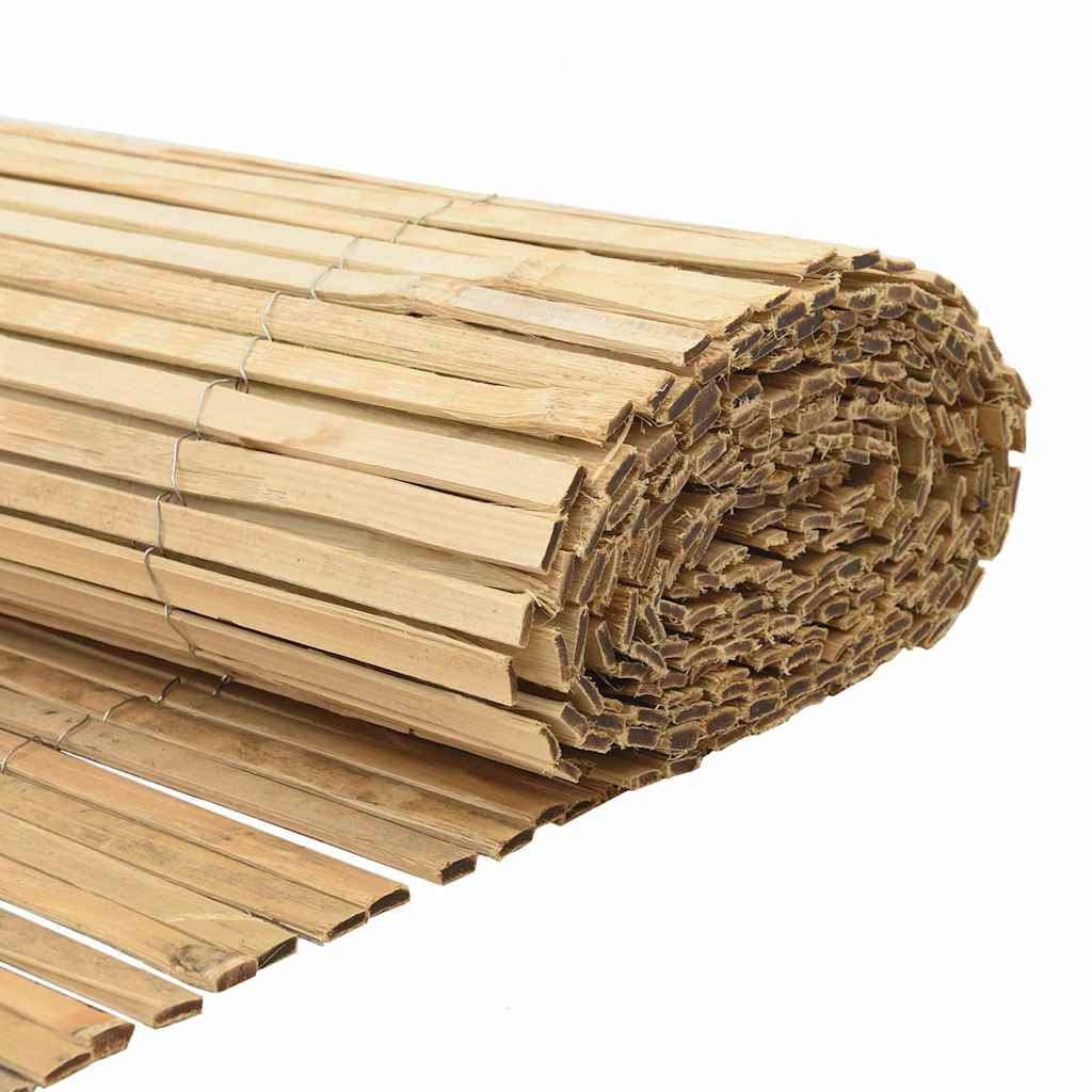 vidaXL Bambuszaun Natur 600 x 180 cm Bambus