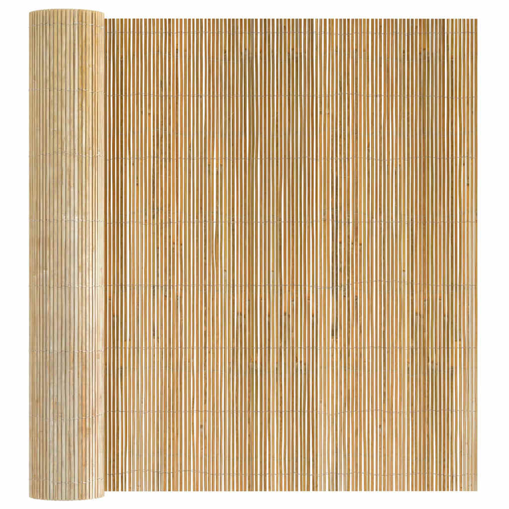 vidaXL Bambuszaun Natur 600 x 180 cm Bambus