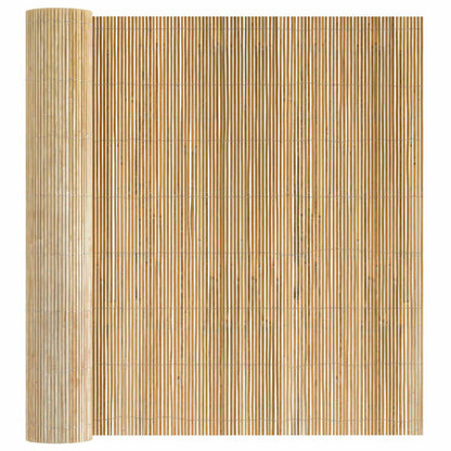 vidaXL Bambuszaun Natur 600 x 180 cm Bambus