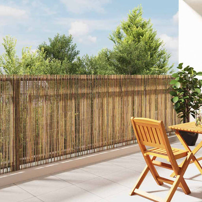vidaXL Bambuszaun Braun 300 x 125 cm Bambus