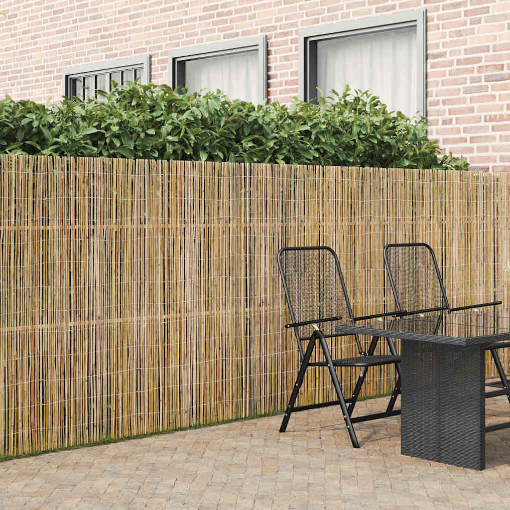 vidaXL Bambuszaun Braun 300 x 150 cm Bambus