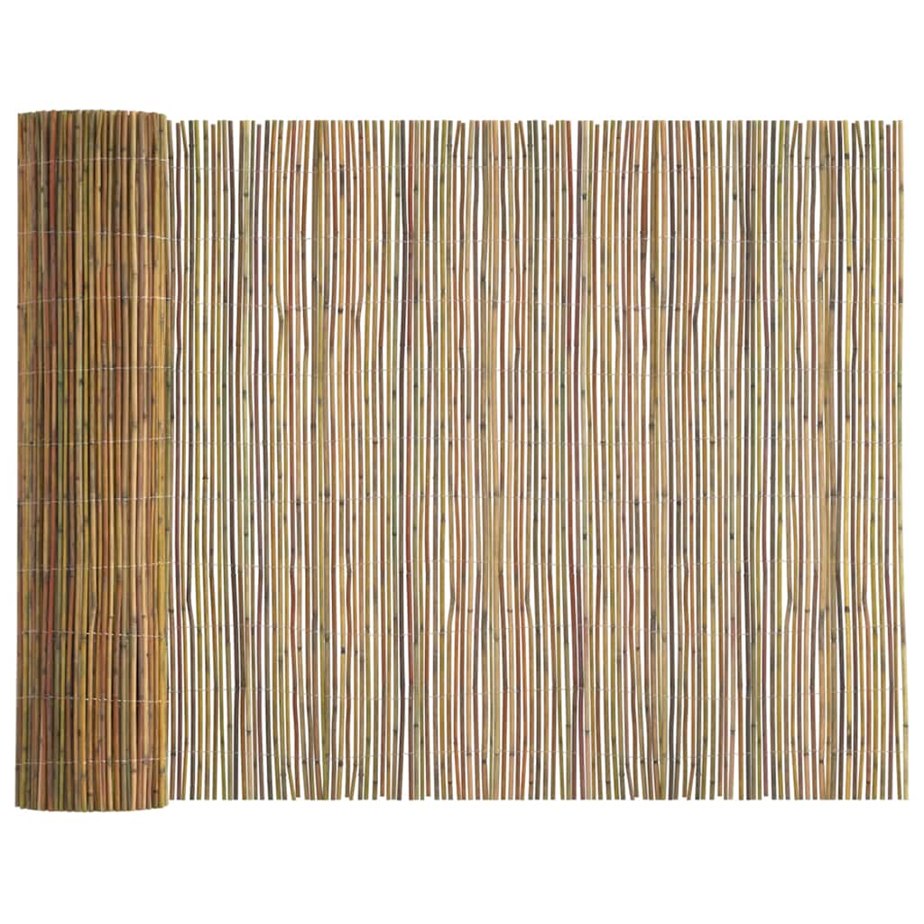 Bambuszaun Natur 600 x 125 cm Bambus