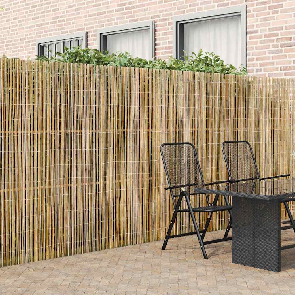 vidaXL Bambuszaun Braun 500 x 180 cm Bambus