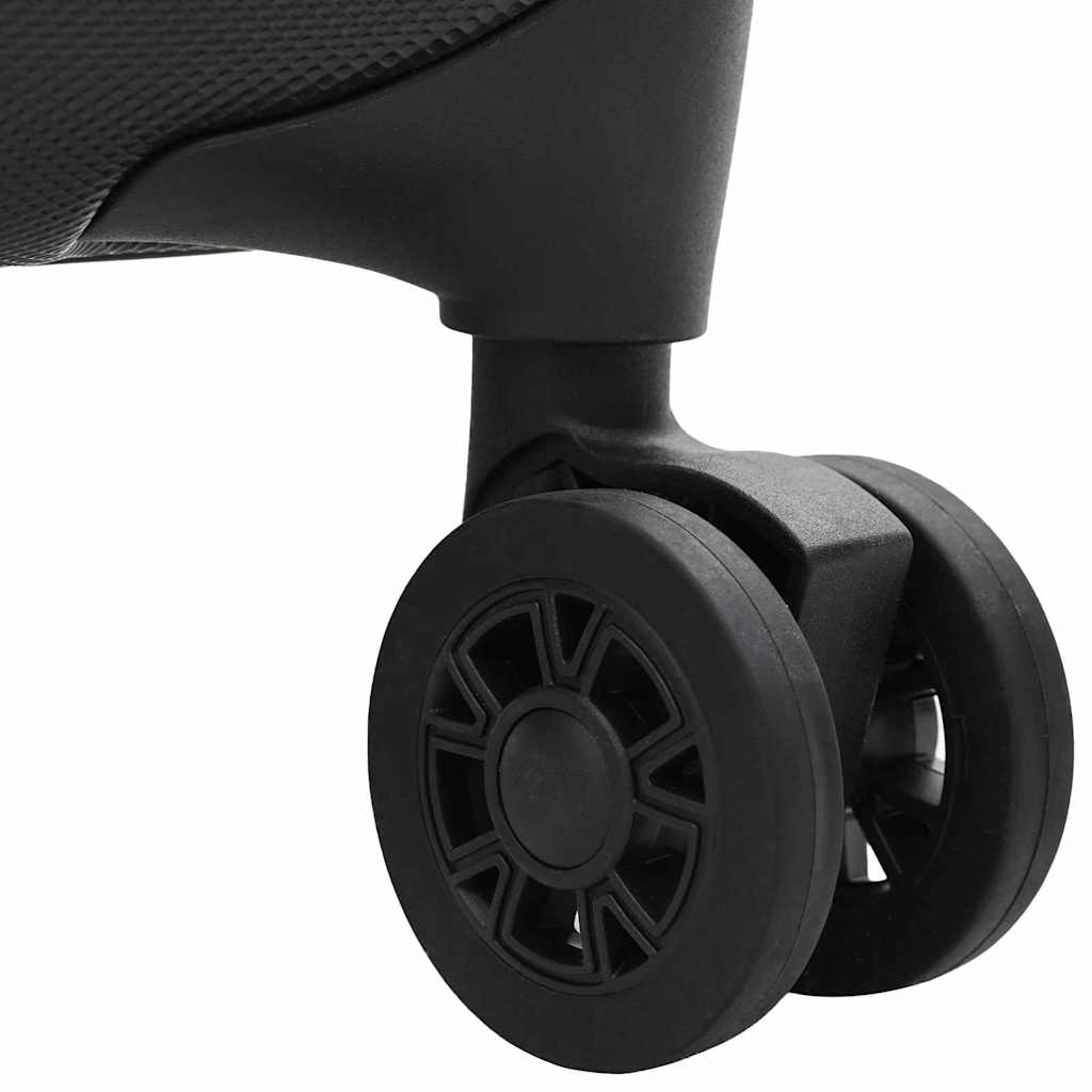 Koffer mit Schloss Schwarz 34 x 23 x 55,5 cm ABS Kunststoff