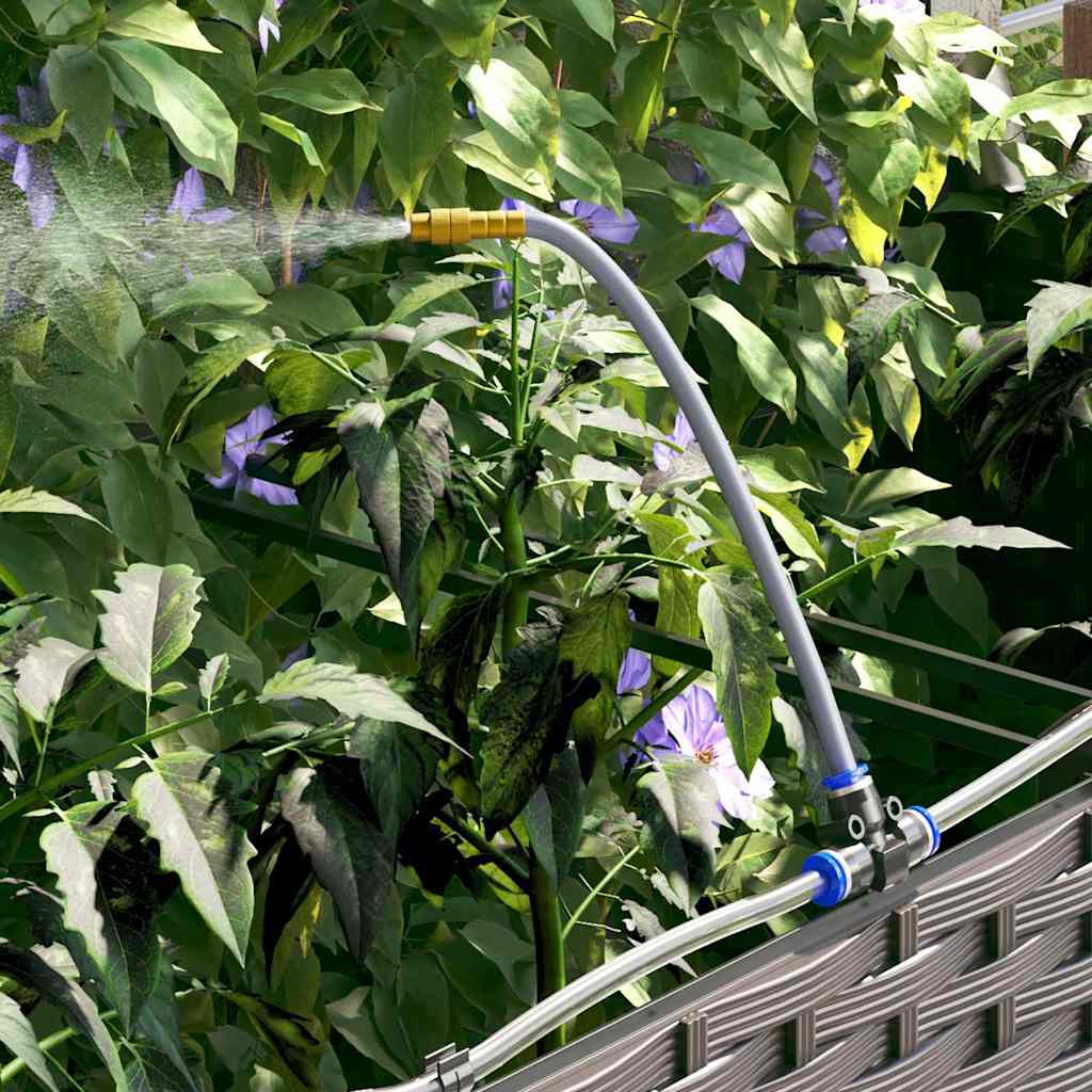 vidaXL Garten-Pflanzgefäß 2 pcs Braun Stahl