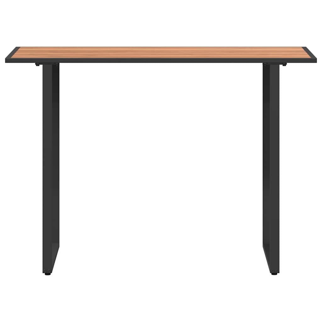 vidaXL Table de jardin Marron 100 x 55 x 70 cm Bois