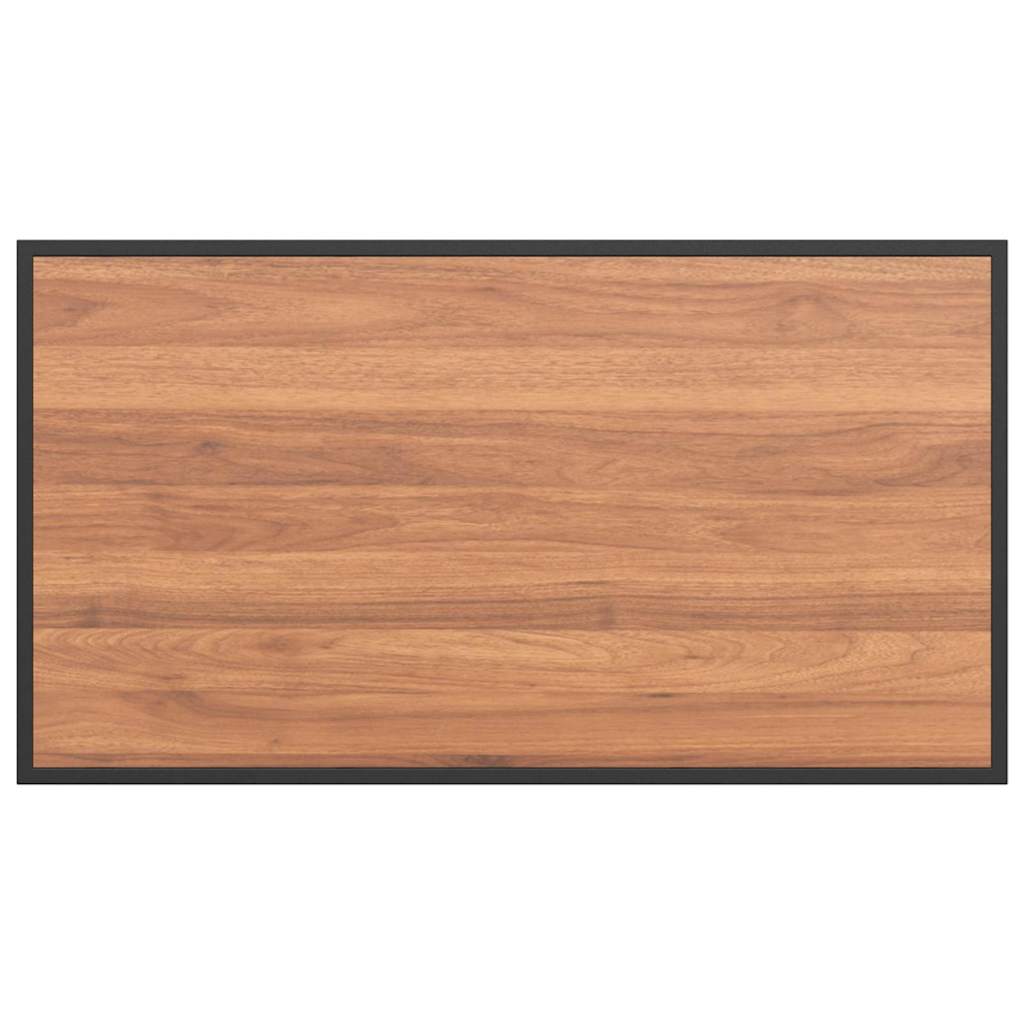 vidaXL Table de jardin Marron 100 x 55 x 70 cm Bois