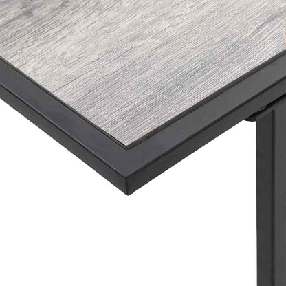 vidaXL Table de jardin Gris 100 x 55 x 70 cm Bois