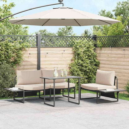 vidaXL Table de jardin Gris 100 x 55 x 70 cm Bois