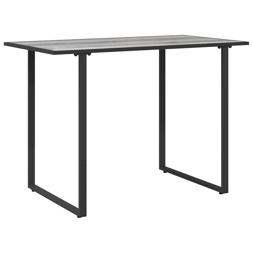 vidaXL Table de jardin Gris 100 x 55 x 70 cm Bois
