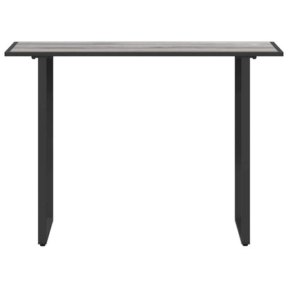 vidaXL Table de jardin Gris 100 x 55 x 70 cm Bois