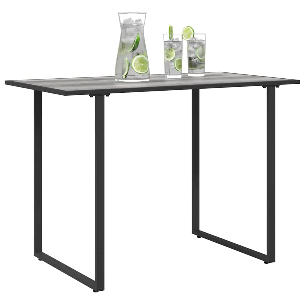 vidaXL Table de jardin Gris 100 x 55 x 70 cm Bois