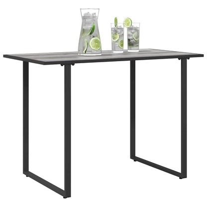 vidaXL Table de jardin Gris 100 x 55 x 70 cm Bois