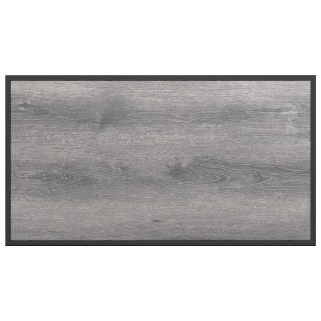 vidaXL Table de jardin Gris 100 x 55 x 70 cm Bois