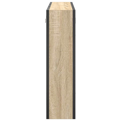 Spiegelschrank Sonoma-Eiche 60 x 16 x 60 cm Holzwerkstoff