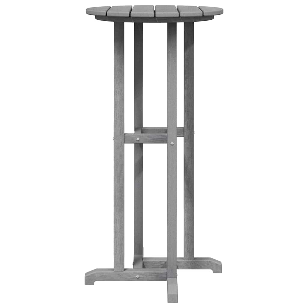 Bartisch Hellgrau 55 x 55 x 107 cm Polyethylen