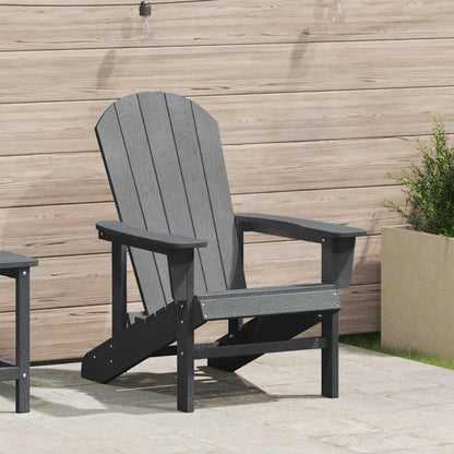 Adirondack-Stuhl Hellgrau 82 x 74 x 92 cm HDPE