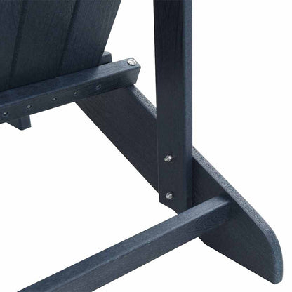 Adirondack-Stuhl Marineblau 82 x 74 x 92 cm HDPE