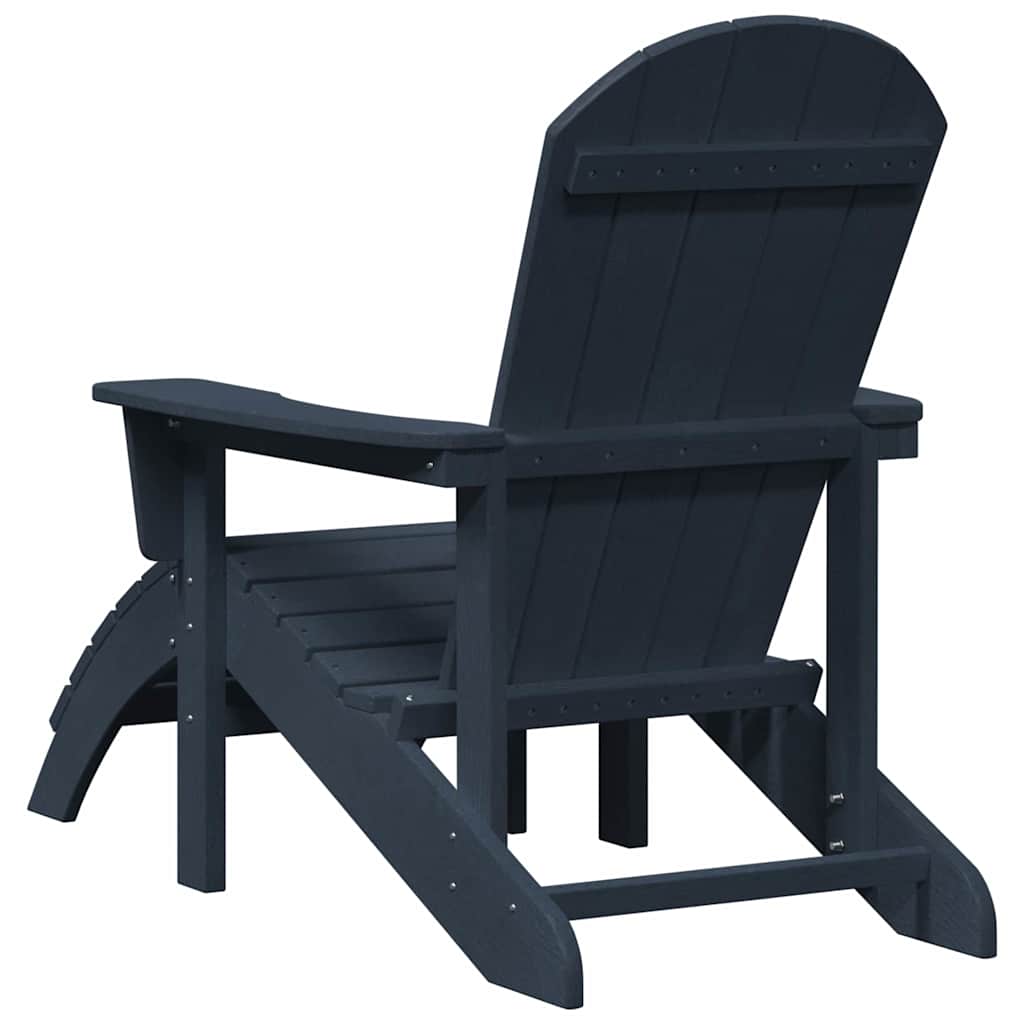 Adirondack-Stuhl Marineblau 82 x 74 x 92 cm HDPE