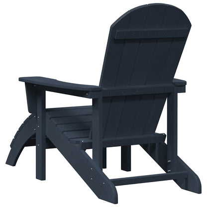 Adirondack-Stuhl Marineblau 82 x 74 x 92 cm HDPE