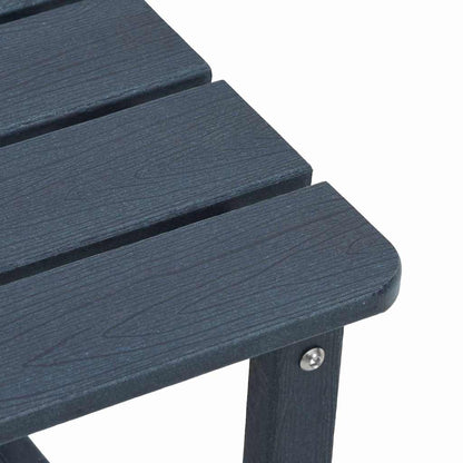 vidaXL Beistelltisch Marineblau 38 x 38 x 46 cm Polyethylen