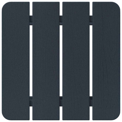 vidaXL Beistelltisch Marineblau 38 x 38 x 46 cm Polyethylen