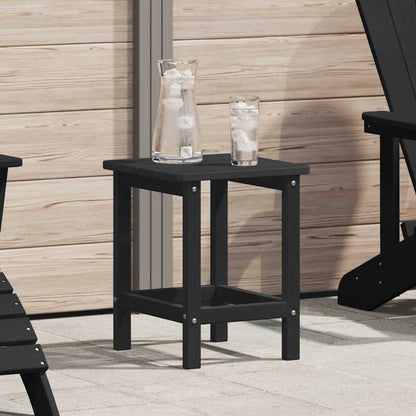 vidaXL Beistelltisch Schwarz 38 x 38 x 46 cm Polyethylen
