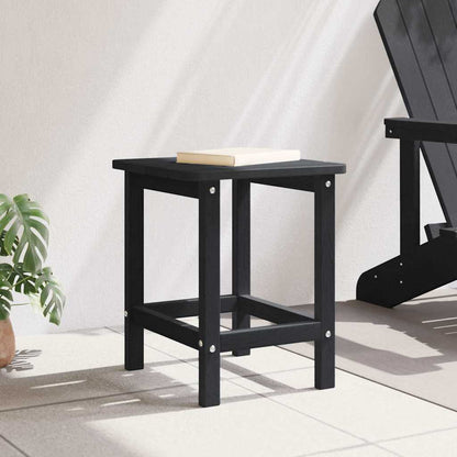 vidaXL Beistelltisch Schwarz 38 x 38 x 46 cm Polyethylen
