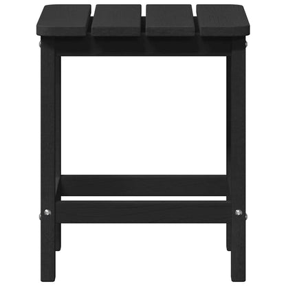 vidaXL Beistelltisch Schwarz 38 x 38 x 46 cm Polyethylen