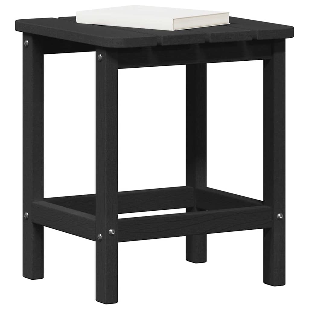 vidaXL Beistelltisch Schwarz 38 x 38 x 46 cm Polyethylen