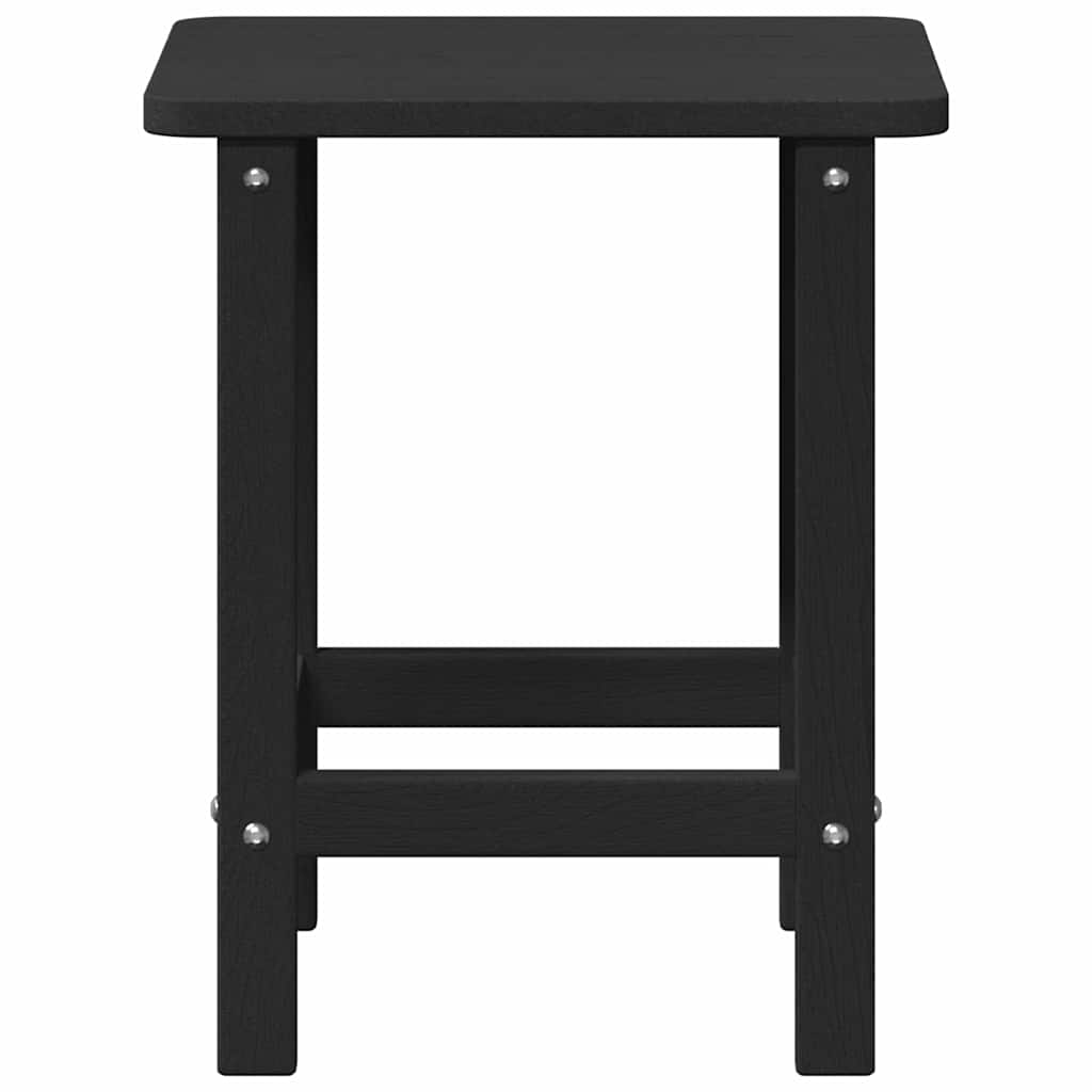vidaXL Beistelltisch Schwarz 38 x 38 x 46 cm Polyethylen