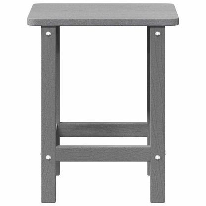 vidaXL Adirondack Beistelltisch Hellgrau 38 x 38 x 46 cm HDPE