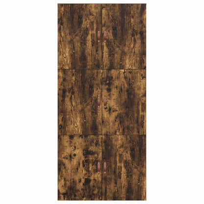 Aufbewahrungsbettgestell Geräucherte Eiche 100 x 200 cm