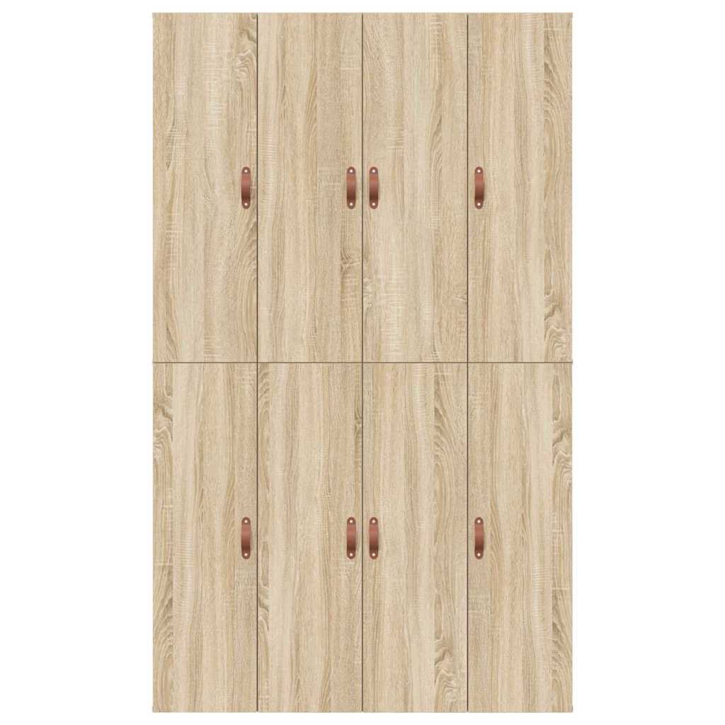 Aufbewahrungsbettgestell mit Speicher Sonoma-Eiche 120 x 200 cm