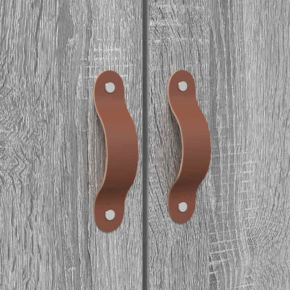 Aufbewahrungsbettgestell Graues Sonoma 180 x 200 cm